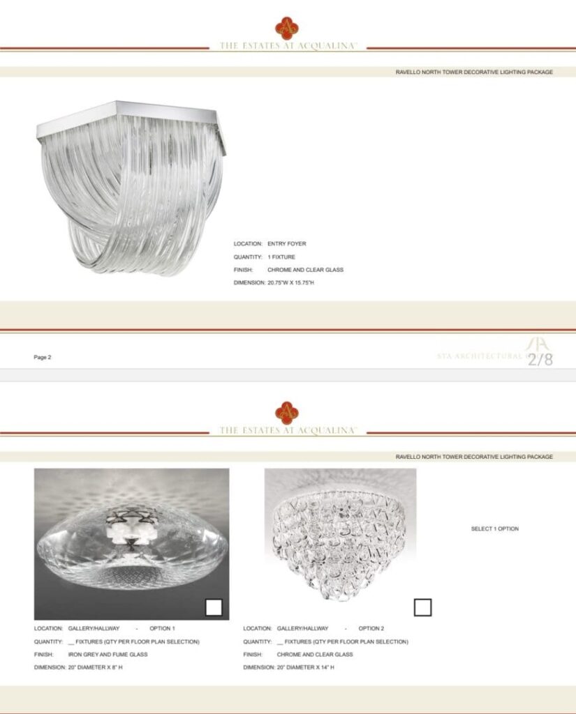 Intricate glass chandelier with detailed crystal design.