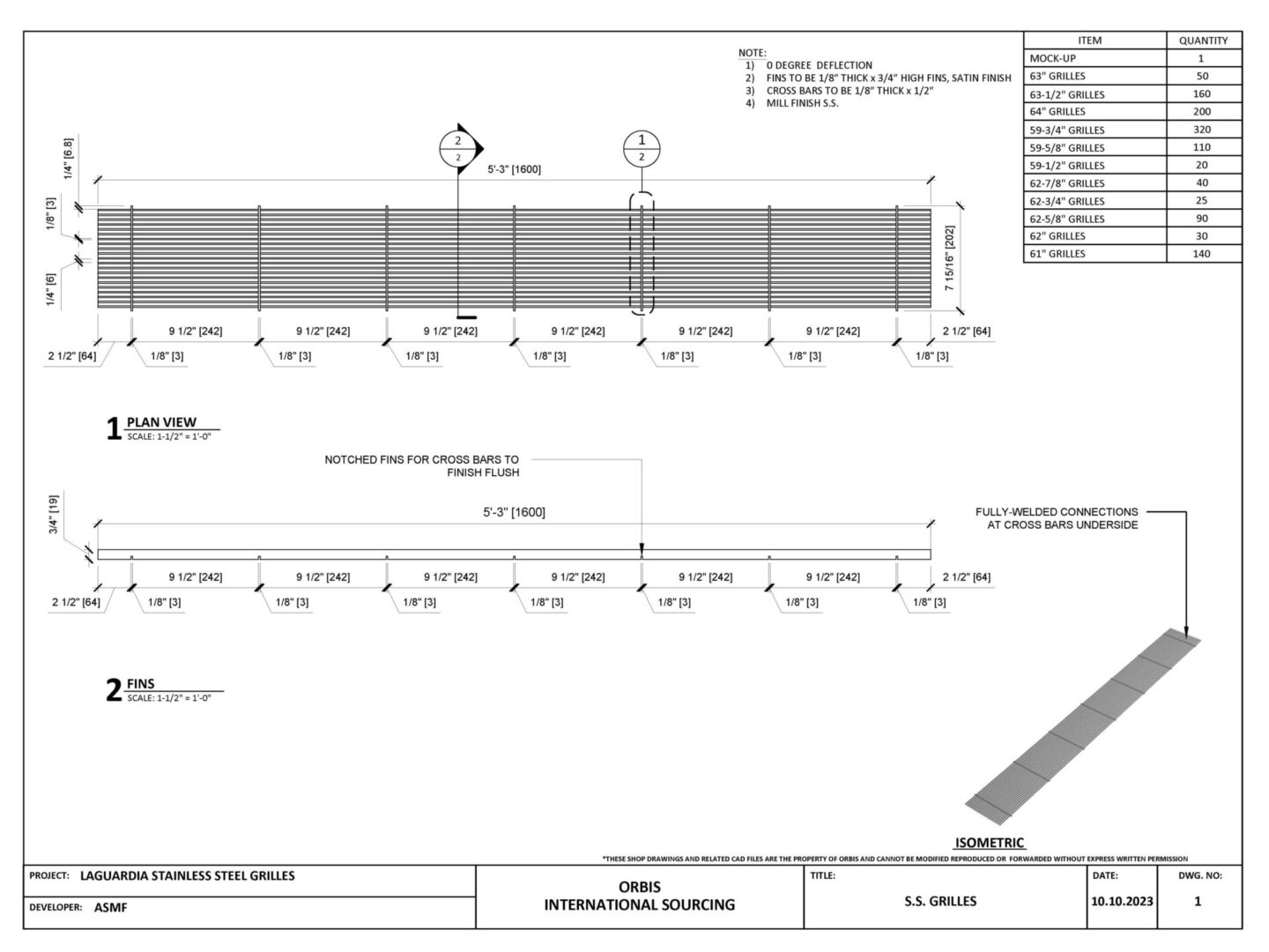 Engineering drawing of a continuous slab bridge with detailed dimensions and reinforcement notes.